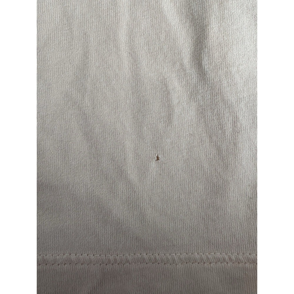 Patagonia Worn Wear Trout Fitz Roy Peach Men's Polo Size M Organic Cotton Fish - Picture 6 of 6